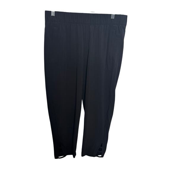 T by Talbots Pants - T by Talbots Pants Women’s Petite Medium Black Stretch Ankle Pull-On Comfort